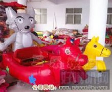 广西南宁双人充气电瓶车，儿童气模电动车价格