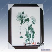 青花装饰瓷板画定制价格 景德镇生产厂家