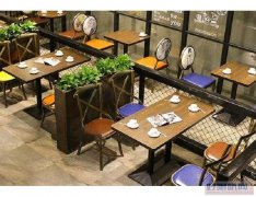 茶餐厅桌椅，港式餐厅桌椅，小吃店快餐桌椅定做厂家